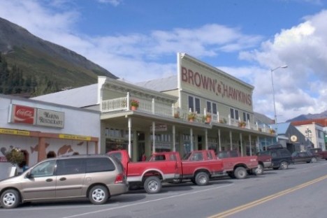 a bus that is parked on the side of a road