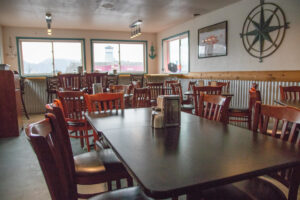 a dining room table